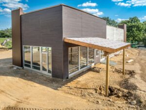 Construction of new commercial building